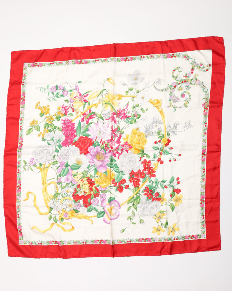 Gucci 90 Silk Scarf