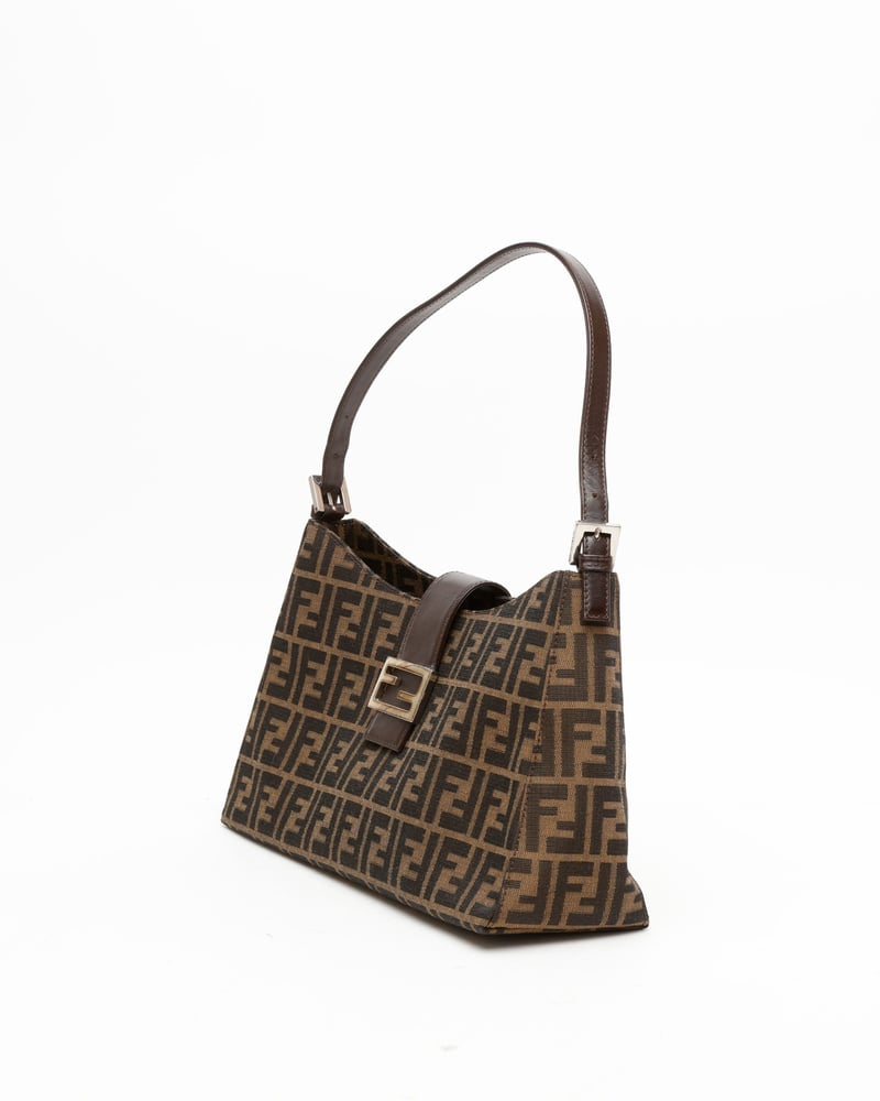 Fendi Large Zucca Shoulder Bag