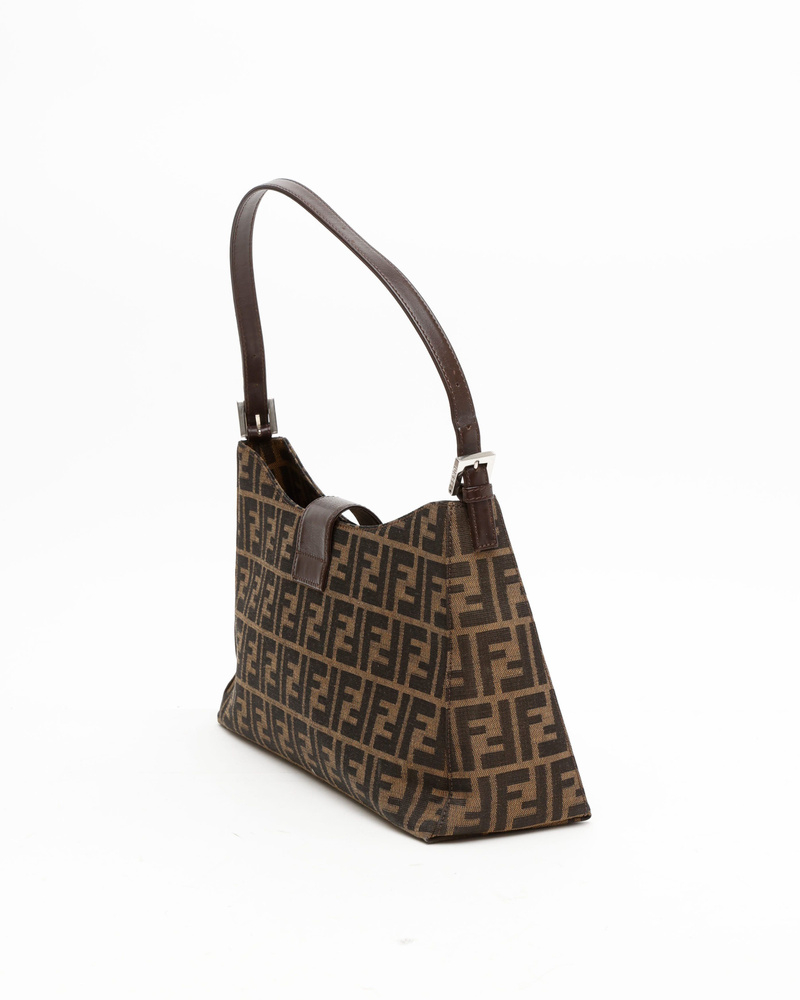 Fendi Large Zucca Shoulder Bag