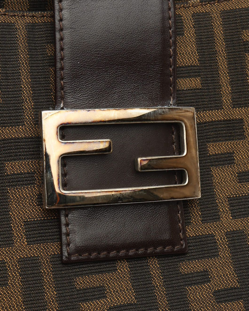 Fendi Large Zucca Shoulder Bag