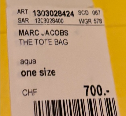 Marc Jacobs Die Medium Tote