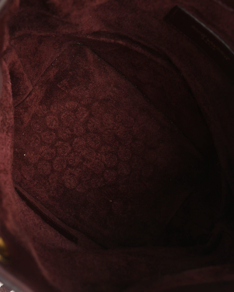 Saint Laurent Emmanuelle Fringe Bucket Bag