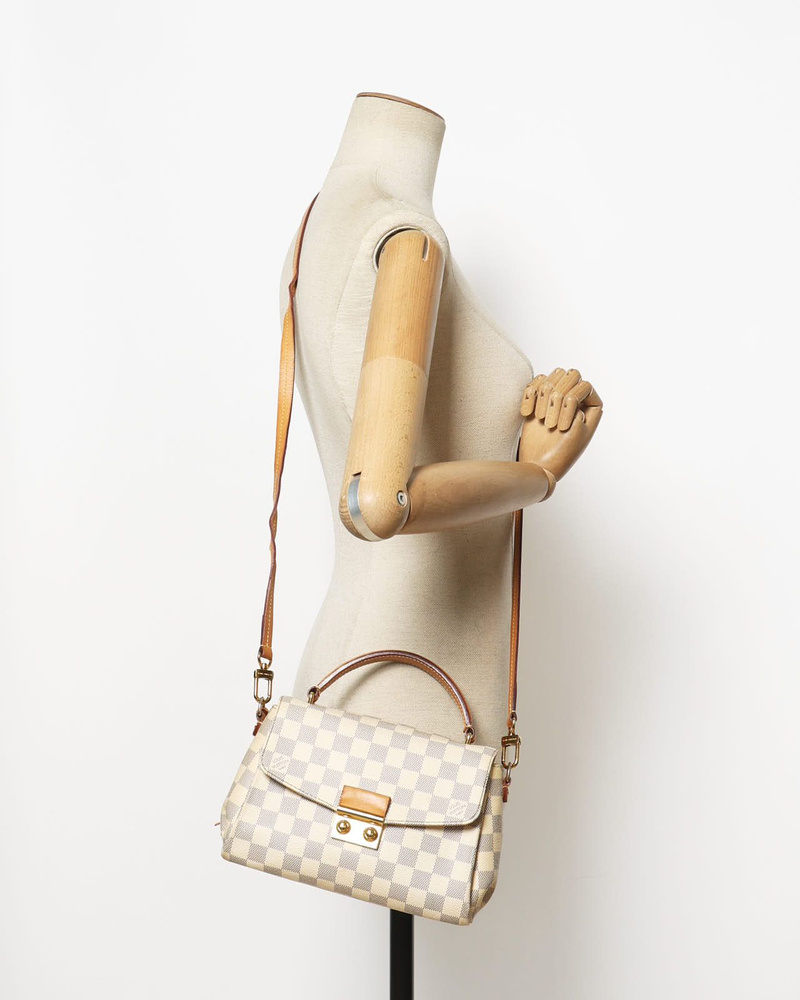 Louis Vuitton Damier Azur Croisette Bag
