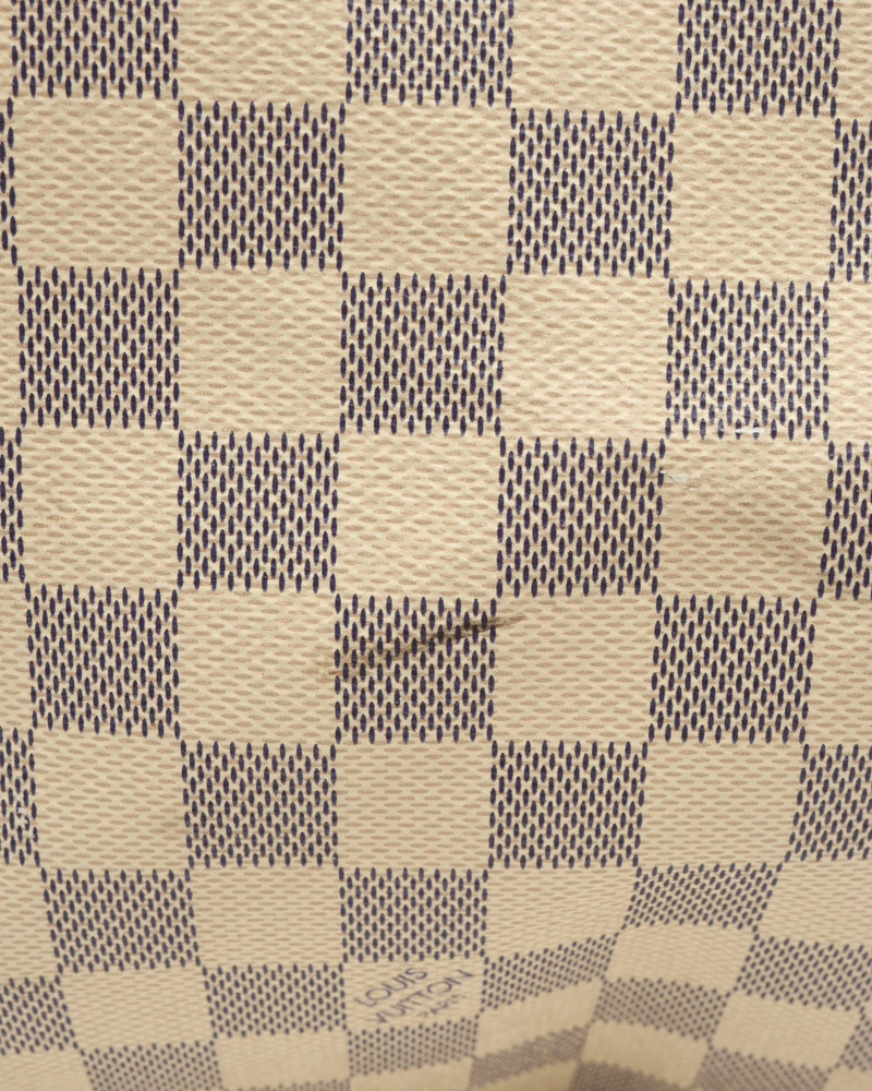 Louis Vuitton Damier Azur Keepall Bandoulière 55 Weekend Bag