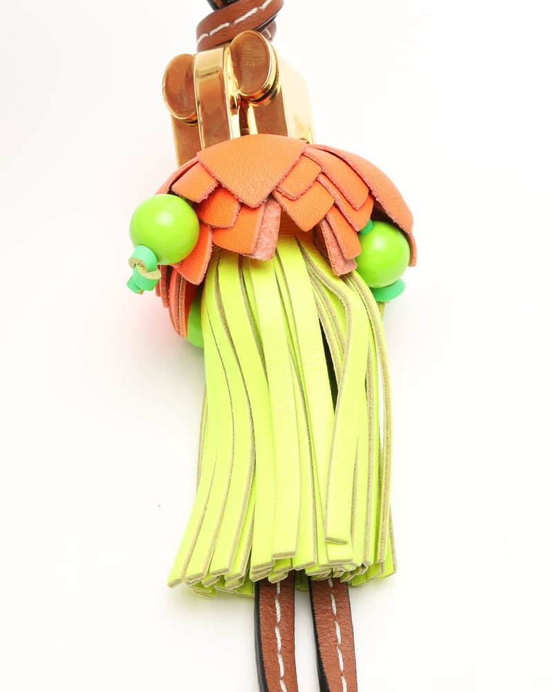 Loewe Charm Elephant Leather Charm