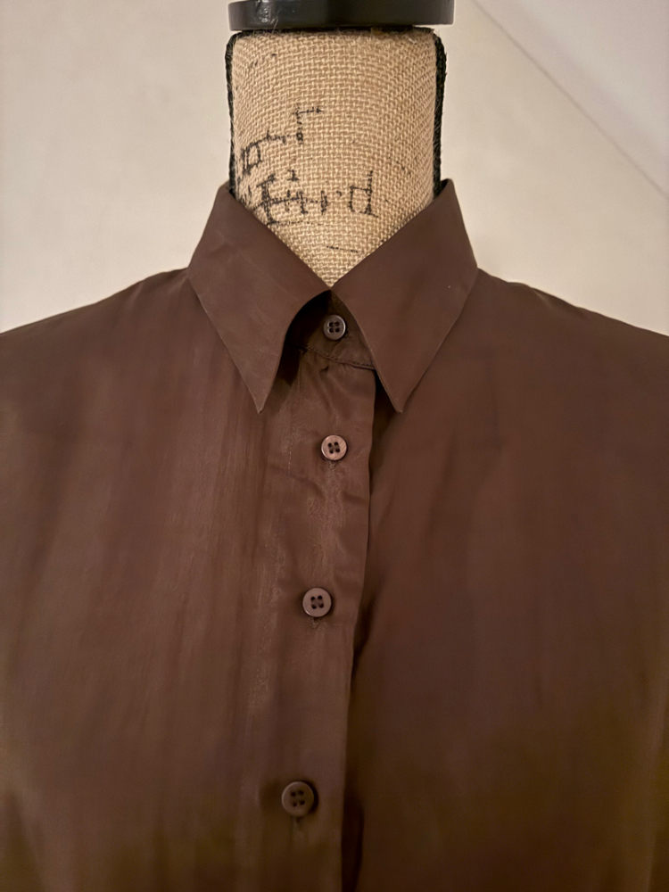 Massimo Dutti Chemisier en soie