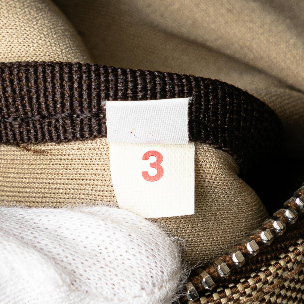 Prada B Prada Brown Beige Canvas Fabric Canapa Logo Crossbody Italy