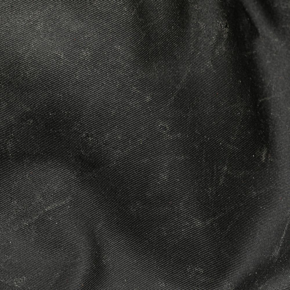 Prada B Prada Black Nylon Fabric Saffiano Trimmed Tessuto Handbag Italy