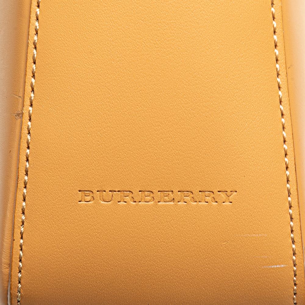 Burberry B Burberry Brown Caramel Calf Leather Shoulder Bag United Kingdom