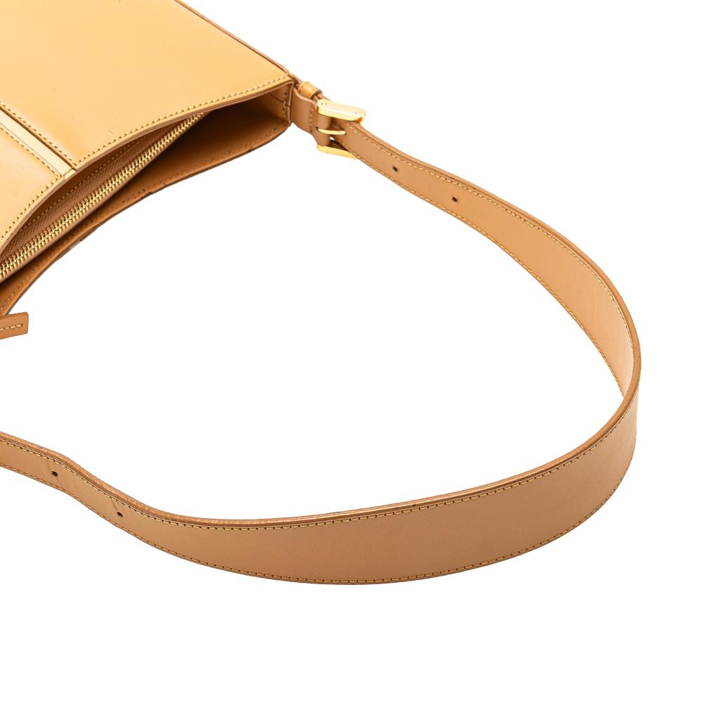 Burberry B Burberry Brown Caramel Calf Leather Shoulder Bag United Kingdom