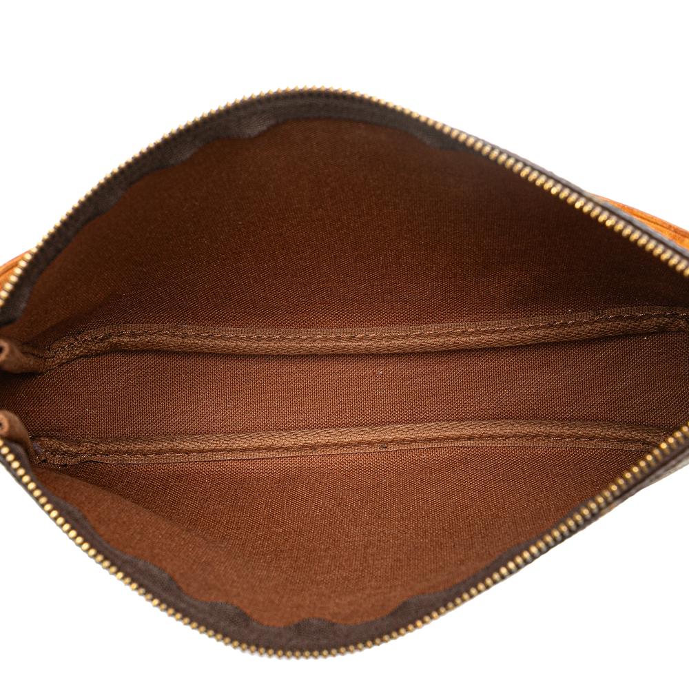 Louis Vuitton B Louis Vuitton Brown Monogram Canvas Fabric Monogram Pochette Accessoires France