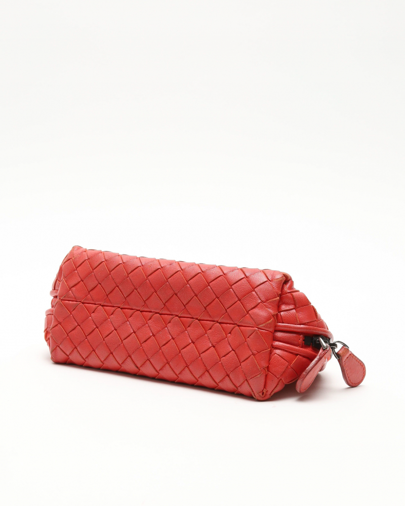 Bottega Veneta Intrecciato Leather Toiletry Pouch