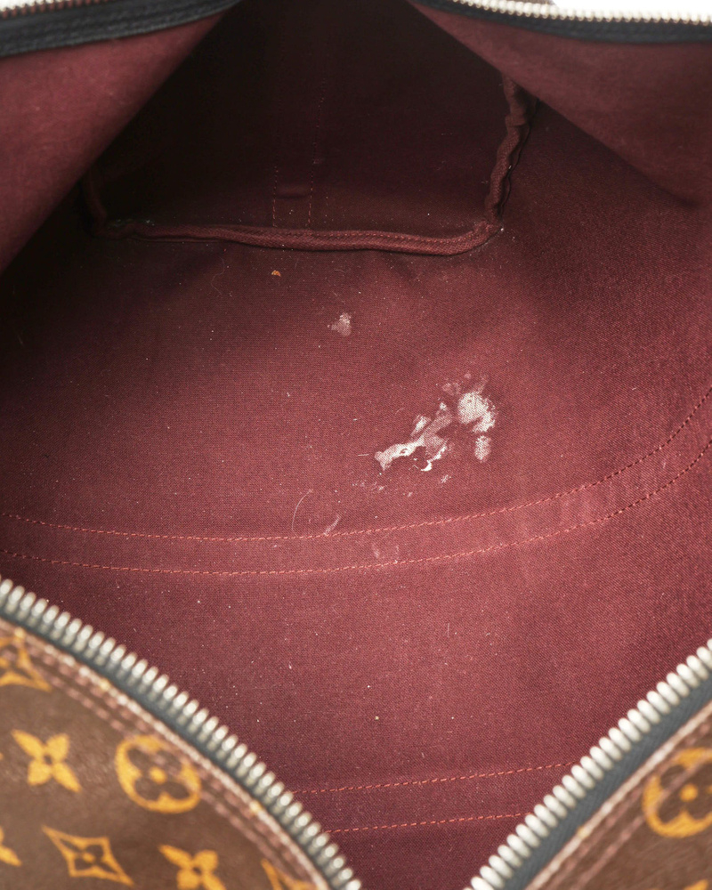 Louis Vuitton Monogram Macassar Keepall Bandoulière 45 Weekend Bag