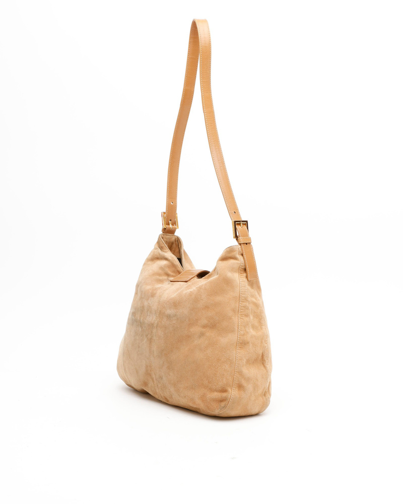 Fendi Suede Shoulder Bag