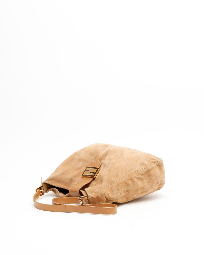 Fendi Suede Shoulder Bag