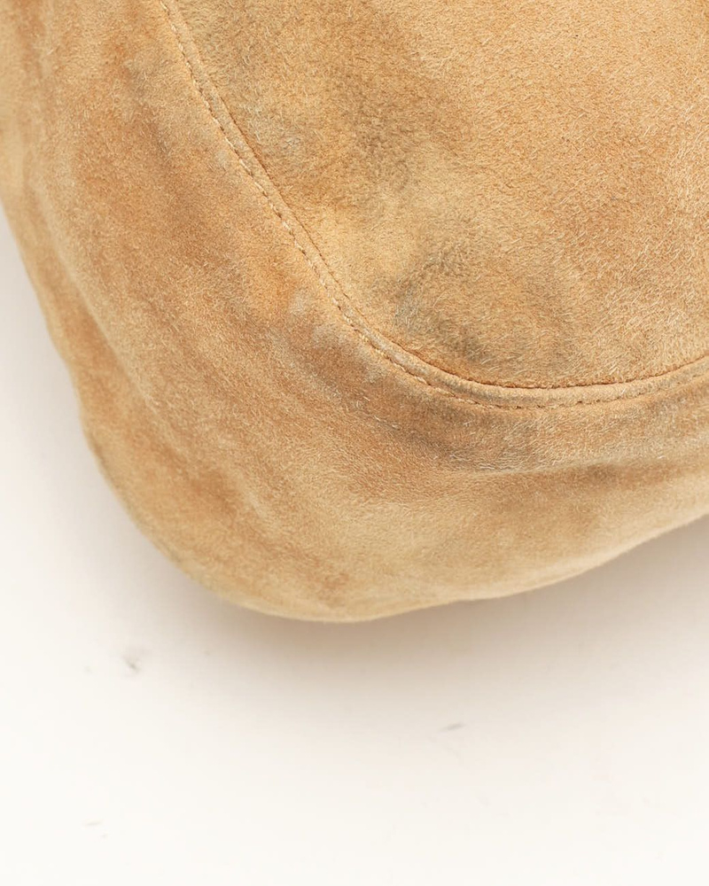 Fendi Suede Shoulder Bag