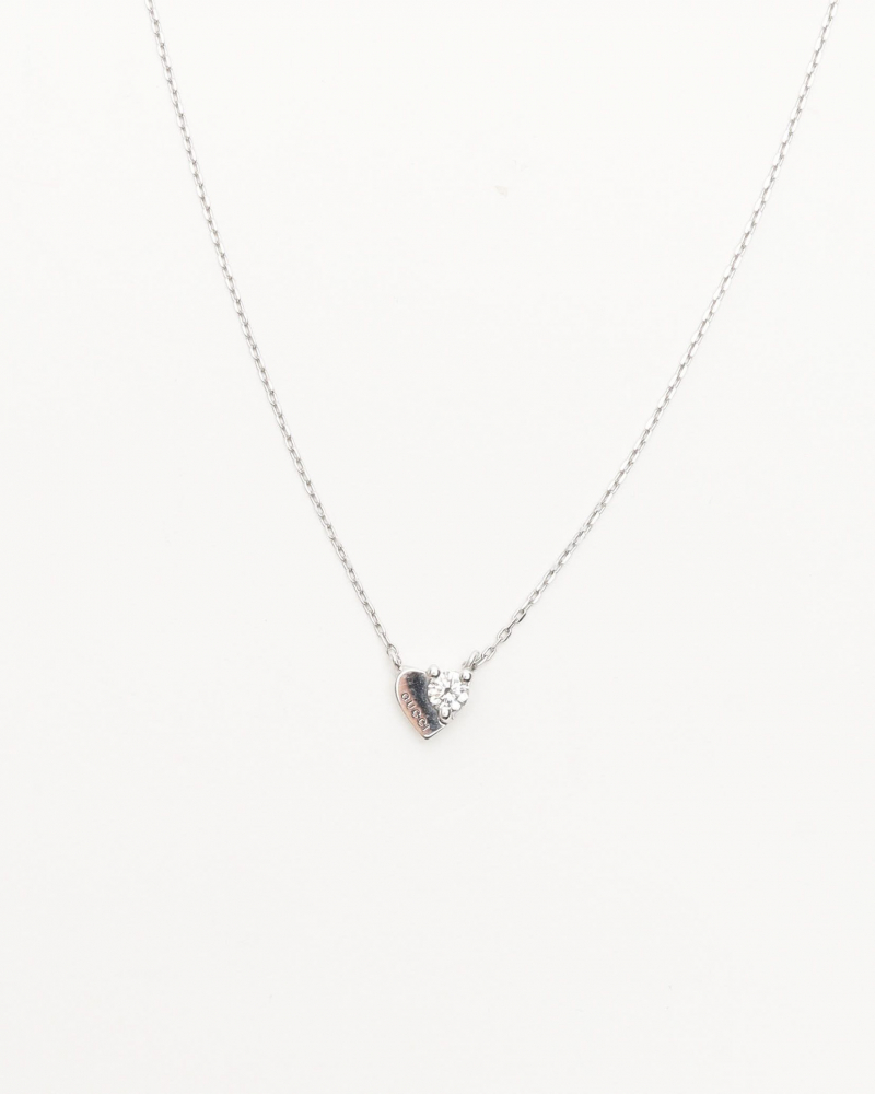 Gucci 18kt White Gold and Diamond Necklace