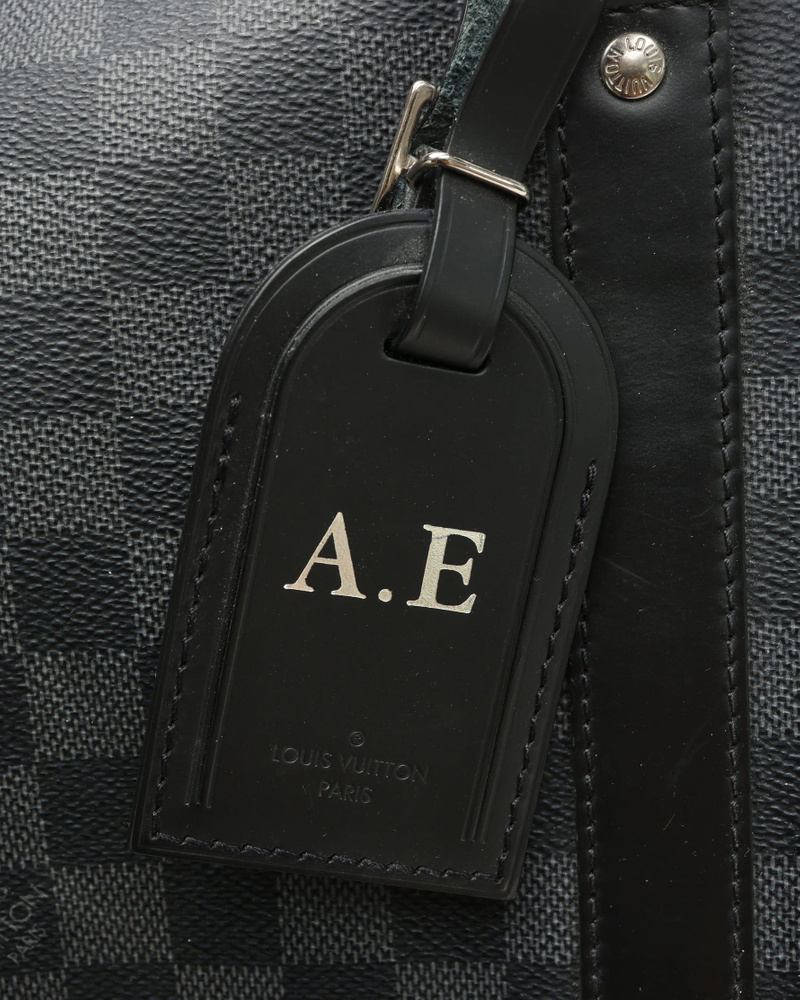 Louis Vuitton Damier Graphite Keepall Bandouliére 55 Weekend Bag