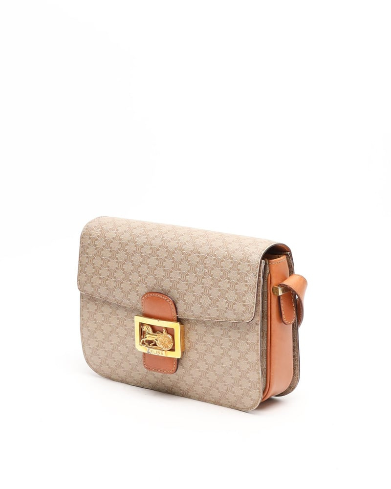 Celine Céline Macadam Carriage Bag