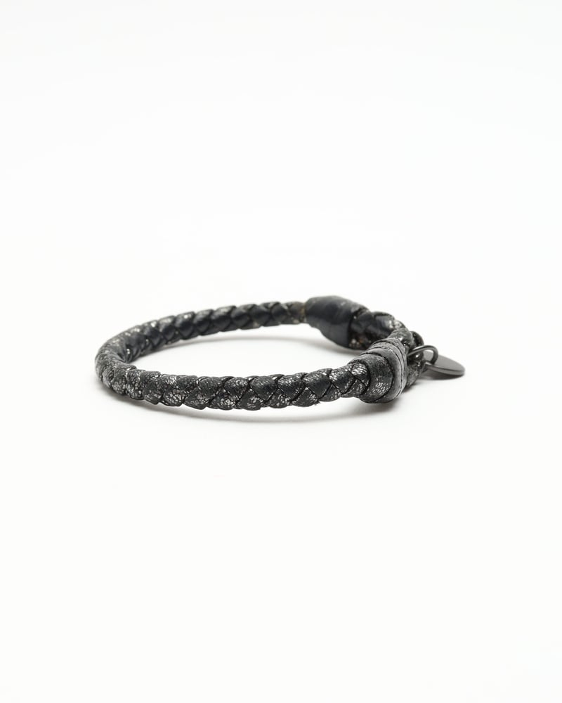 Bottega Veneta Intrecciato Leather Bracelet