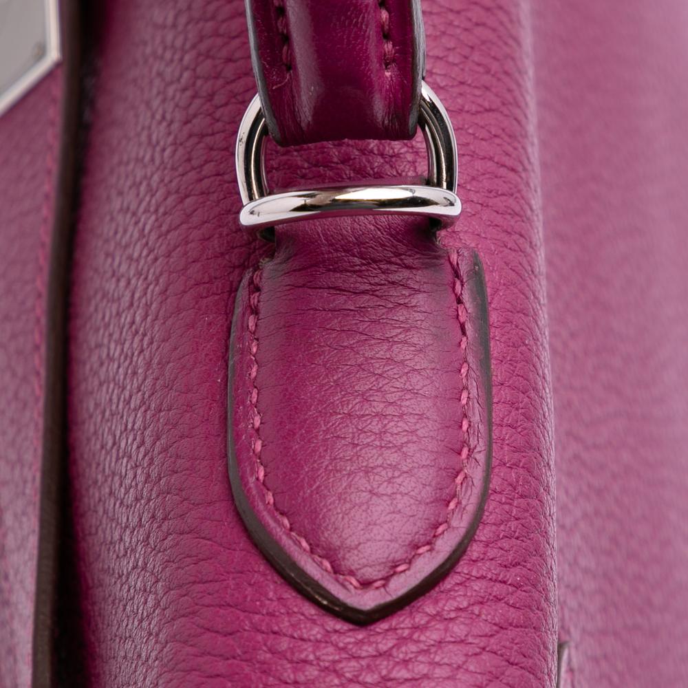 Hermès B Hermès Purple Magenta Calf Leather Togo Kelly II Retourne 35 France