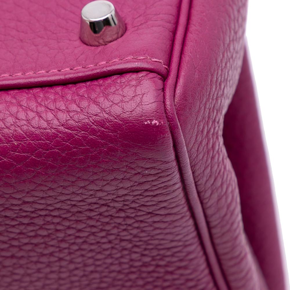 Hermès B Hermès Purple Magenta Calf Leather Togo Kelly II Retourne 35 France
