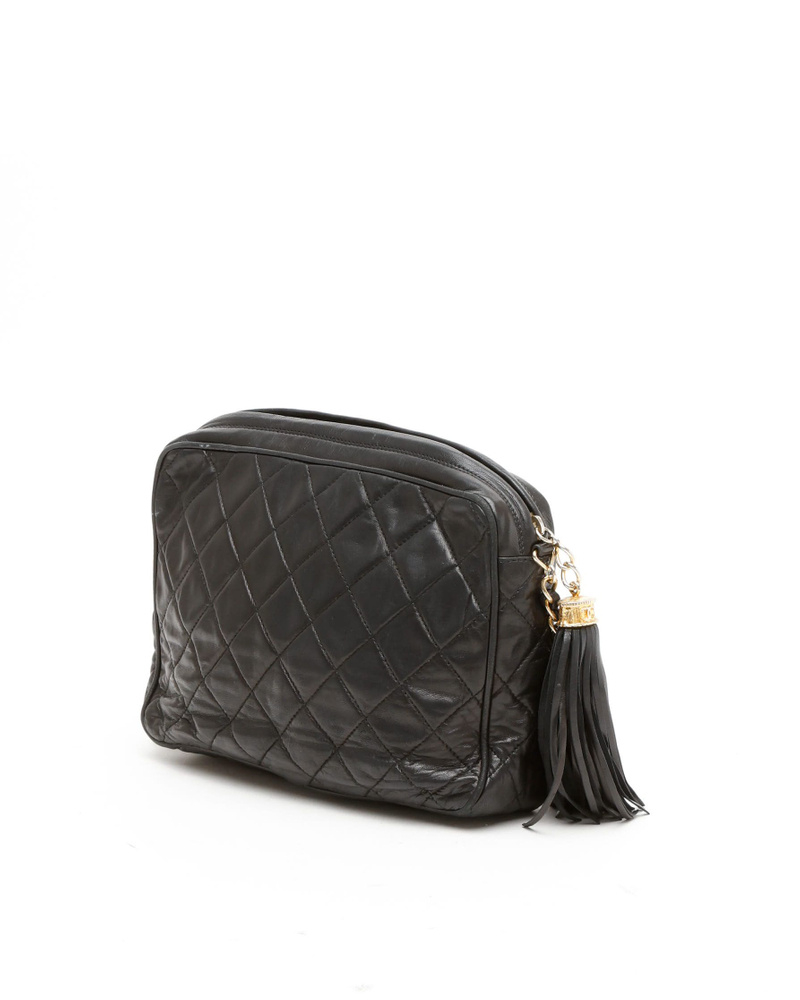 Chanel Camera Tassel Crossbody Bag