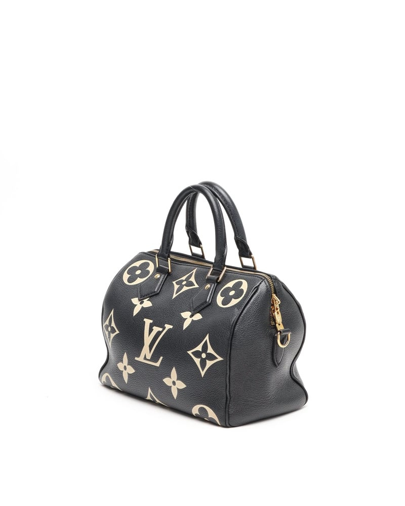 Louis Vuitton Monogram Empreinte Giant Speedy Bandoulière 25 Bag