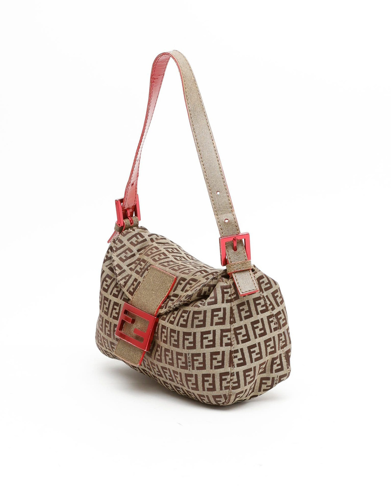 Fendi Mini Zucca Baguette Bag