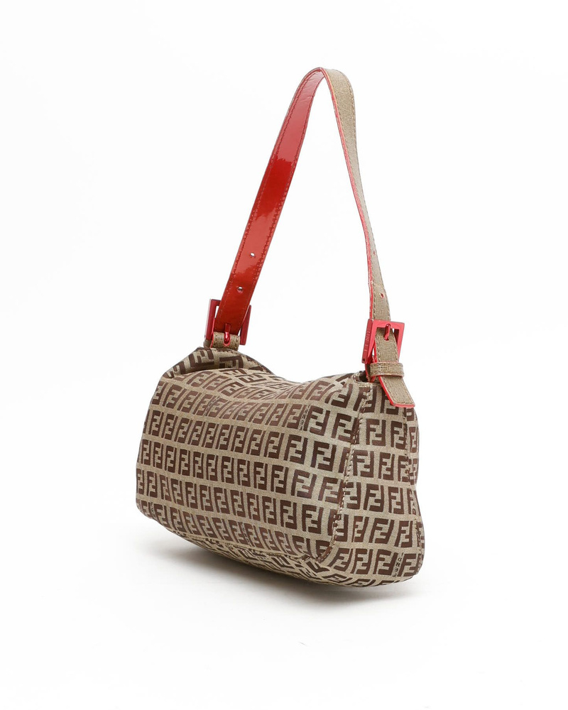 Fendi Mini Zucca Baguette Bag