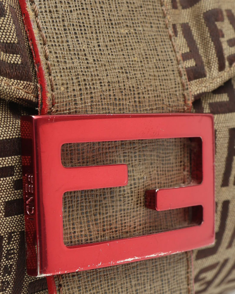 Fendi Mini Zucca Baguette Bag