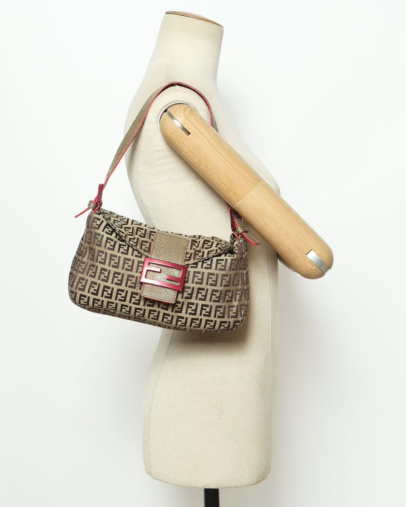 Fendi Mini Zucca Baguette Bag