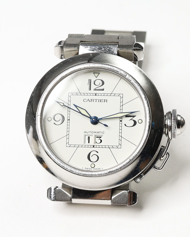 Cartier Pasha C Big Date 35mm Ref 2475 Full Set Watch