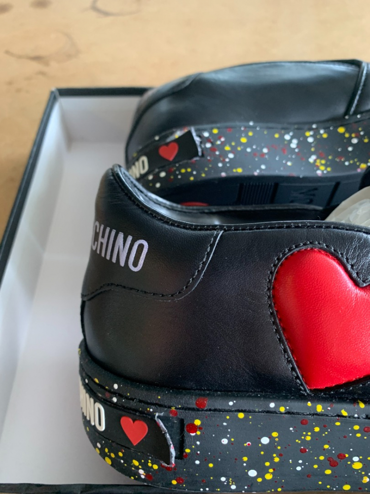 Love Moschino Women's 'Heart-Detail' Sneakers