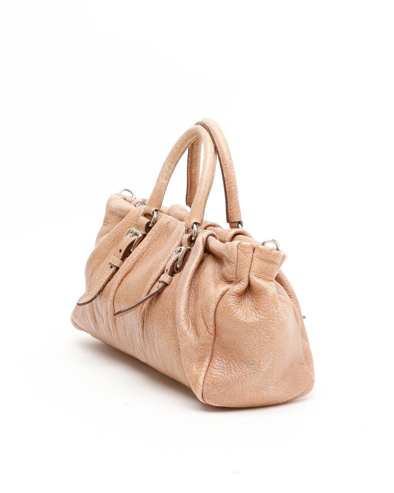 Prada Shimmery Hobo Bag