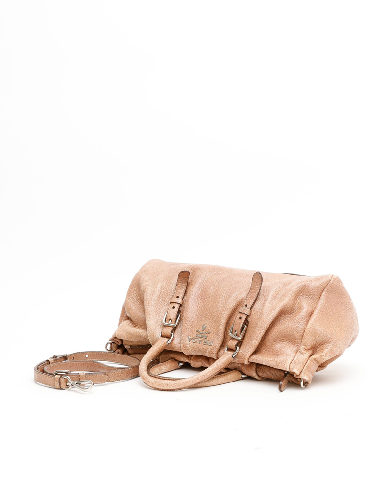 Prada Shimmery Hobo Bag