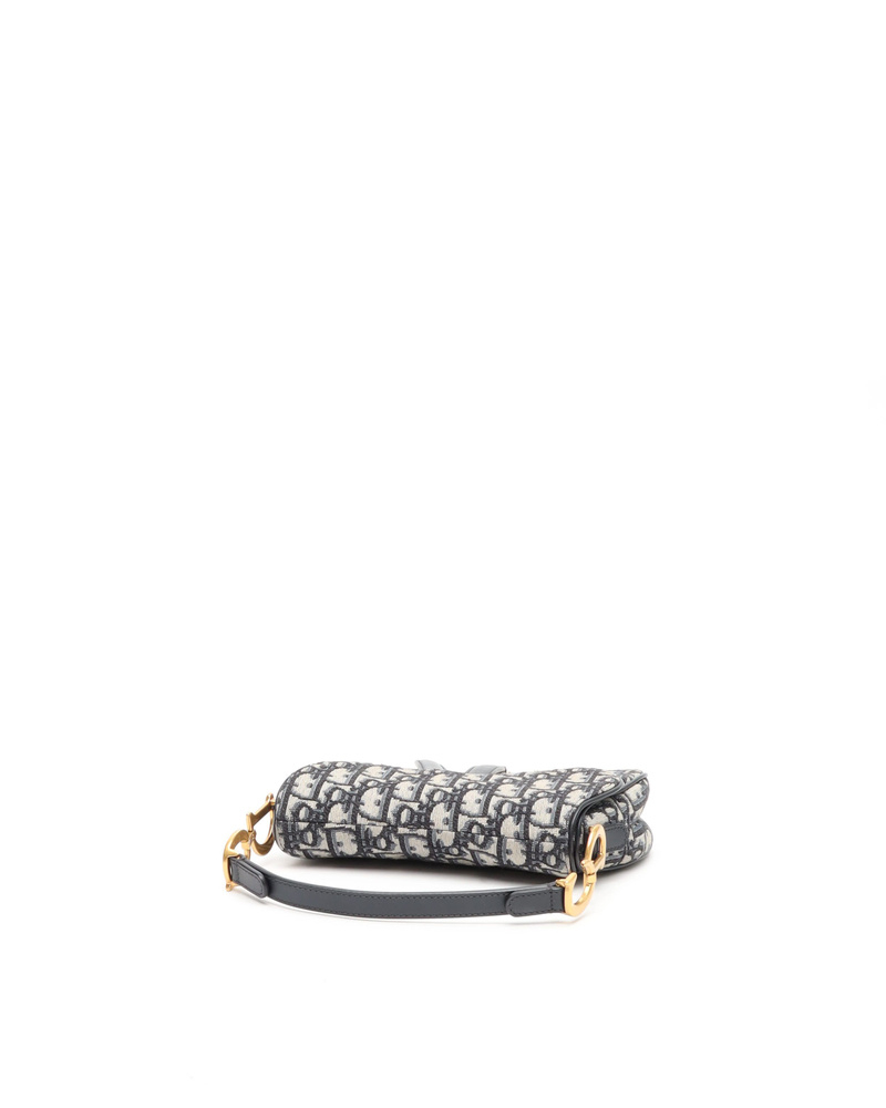 Christian Dior Oblique Mini Saddle Bag