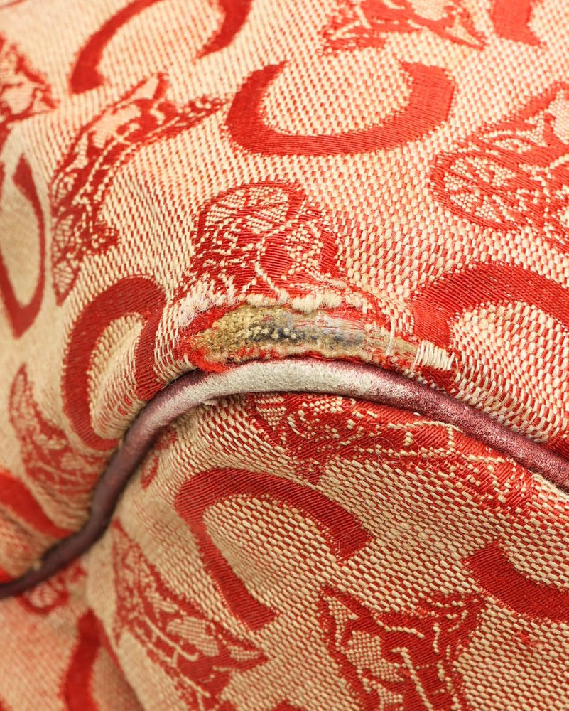 Celine Céline C Macadam Boston Bag