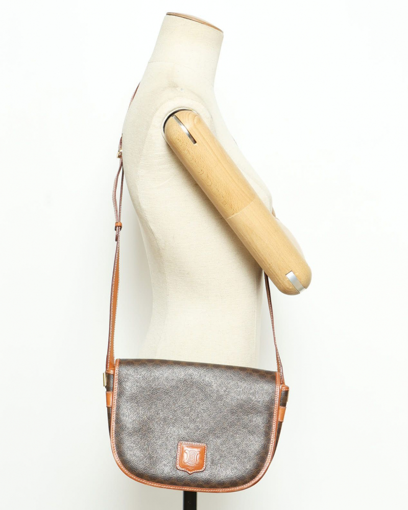 Celine Céline Macadam Shoulder Bag