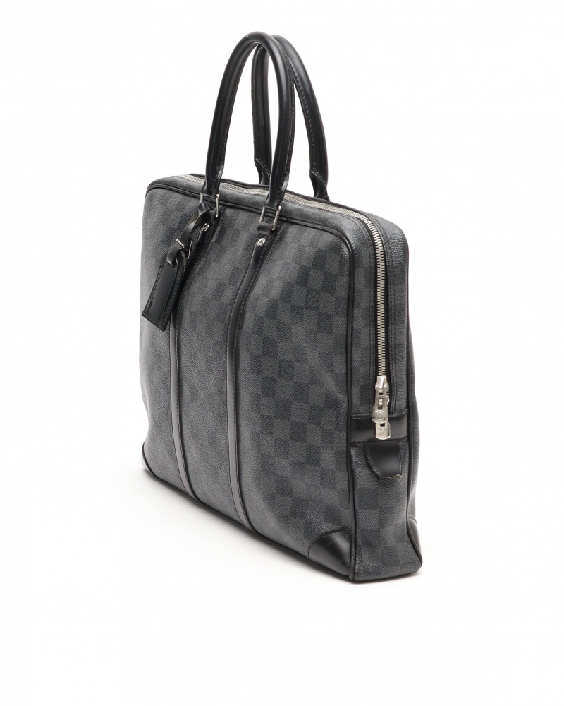 Louis Vuitton Damier Graphite Porte Documents Voyages Bag