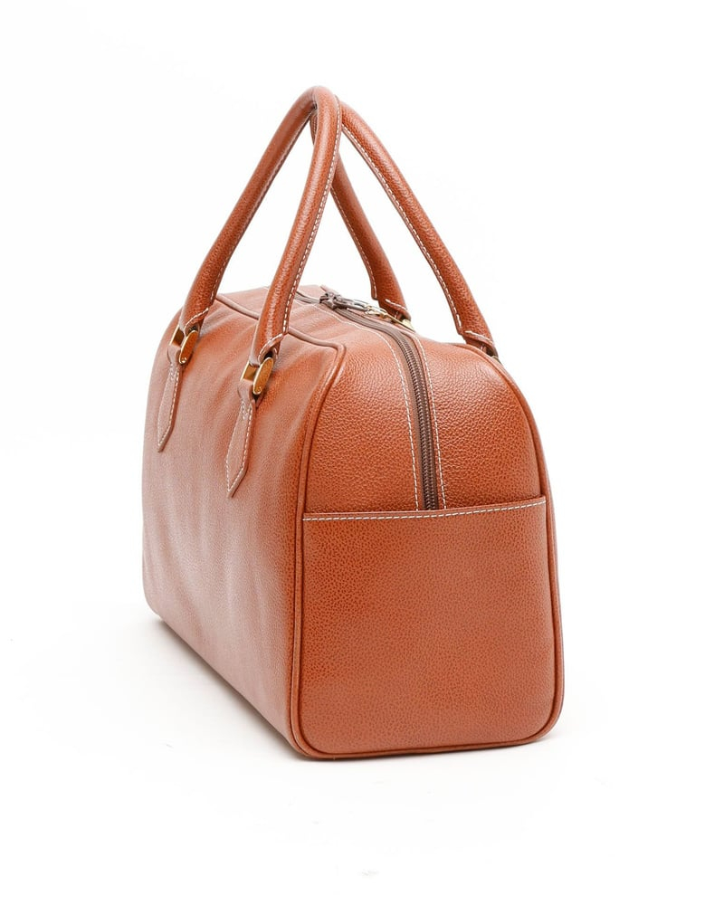 Saint Laurent Logo Stitch Boston Bag