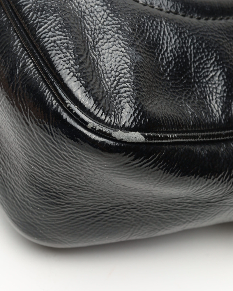 Gucci Patent Soho Disco Camera Bag