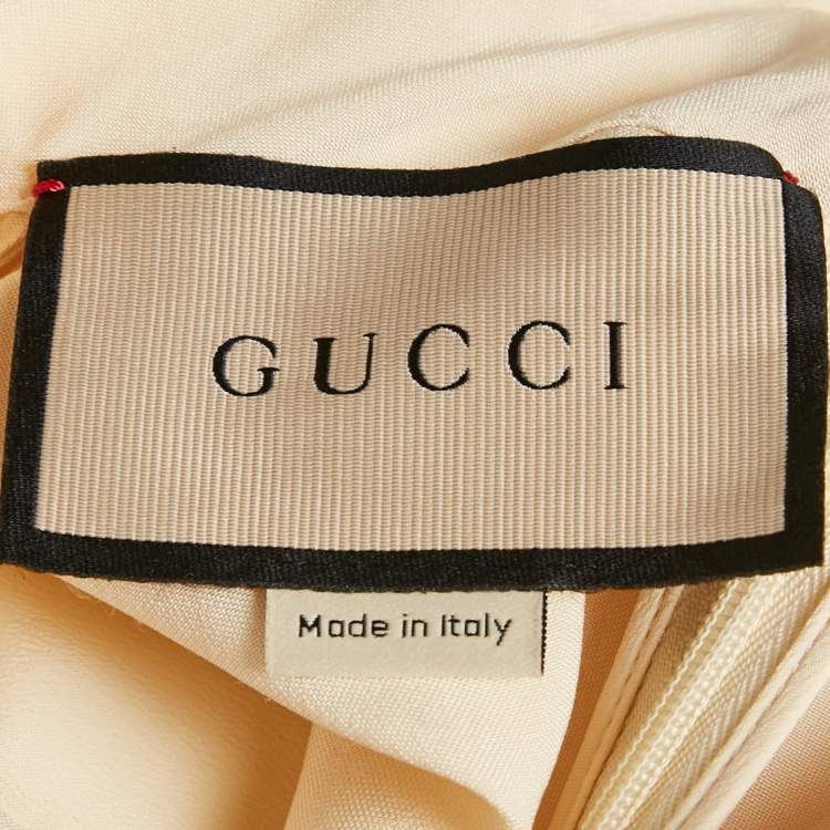Gucci Robe Gucci en soie élégante neuve