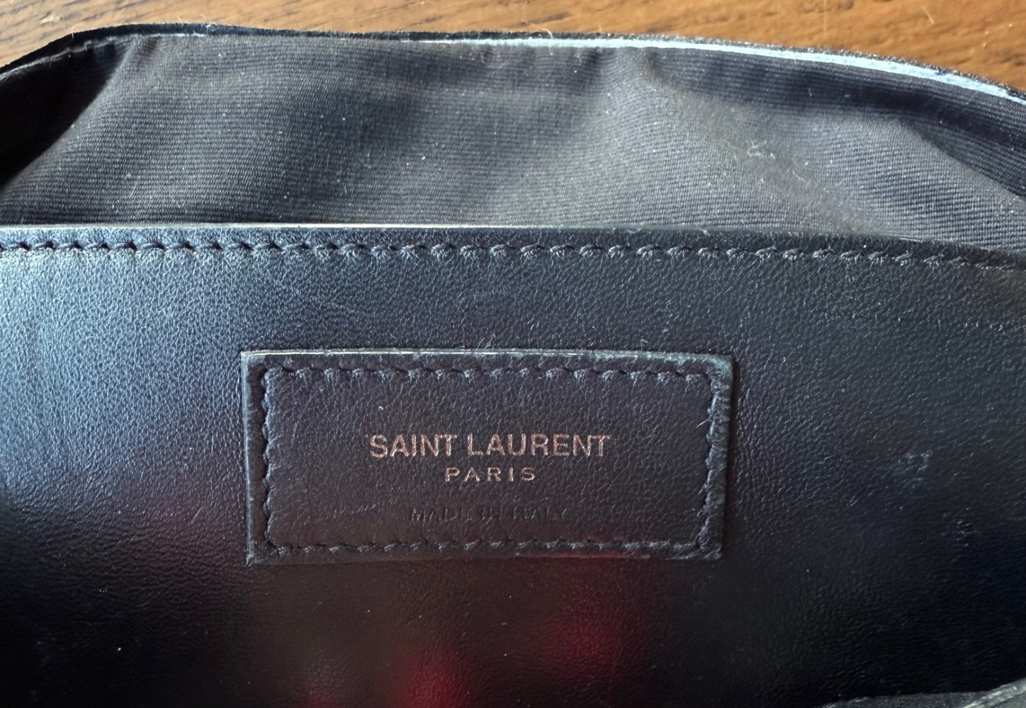 Saint Laurent Sac matelassé enveloppe