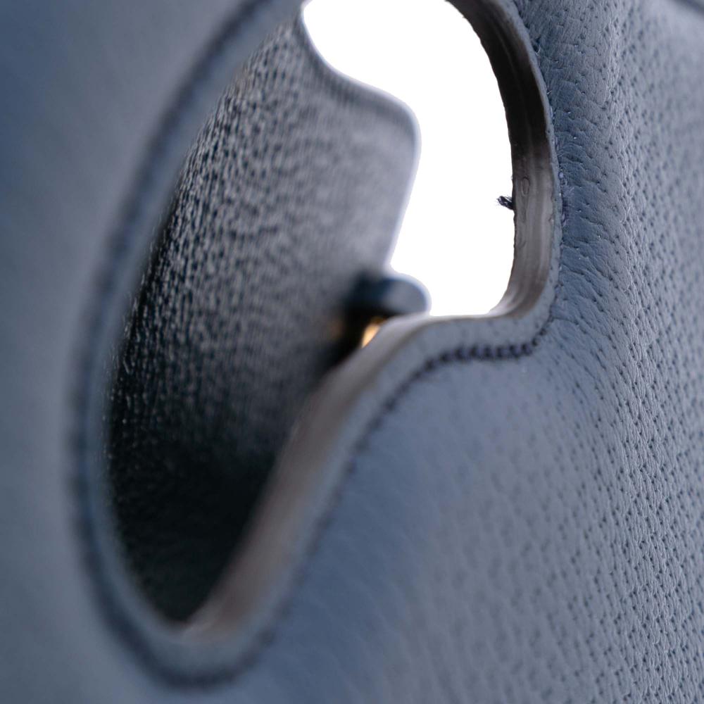 Gucci AB Gucci Blue Coated Canvas Fabric GG Supreme Kaleidoscope Tote Italy