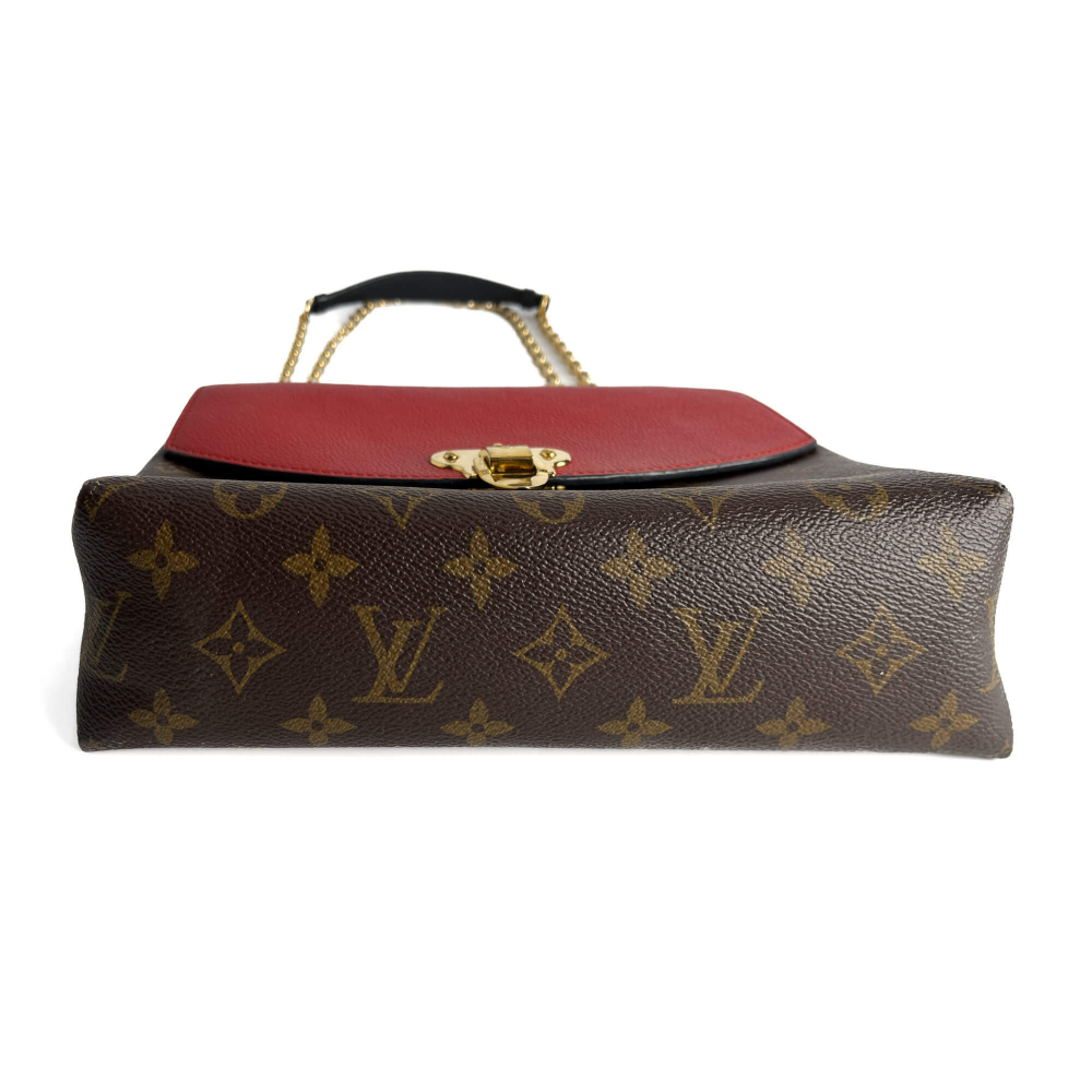 Louis Vuitton Saint Placide Leather Flap Crossbody Monogram