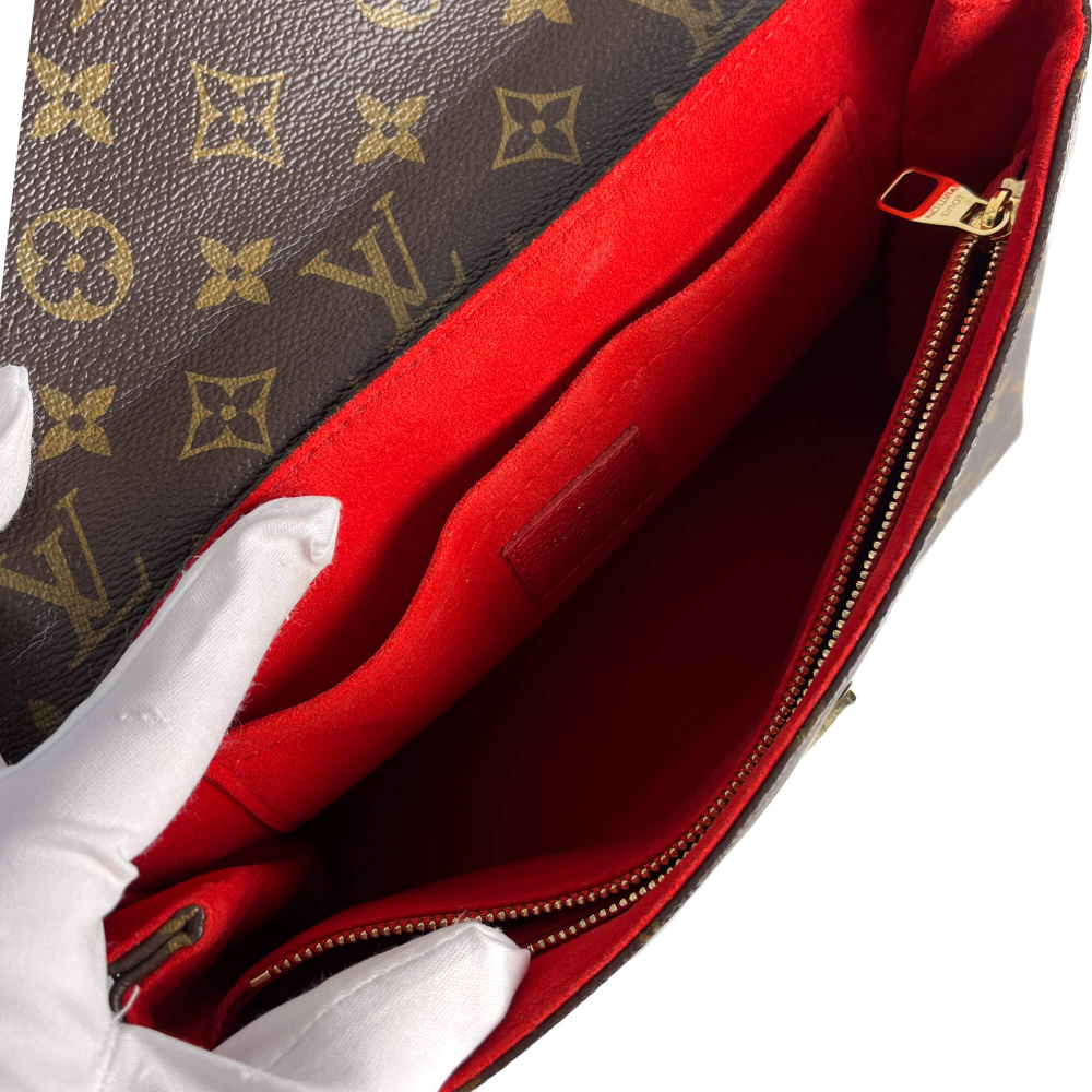 Louis Vuitton Saint Placide Leather Flap Crossbody Monogram