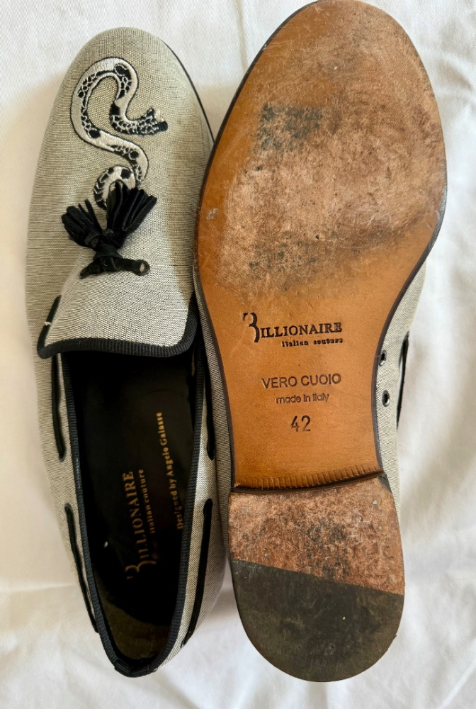 Billionaire Couture moccasins
