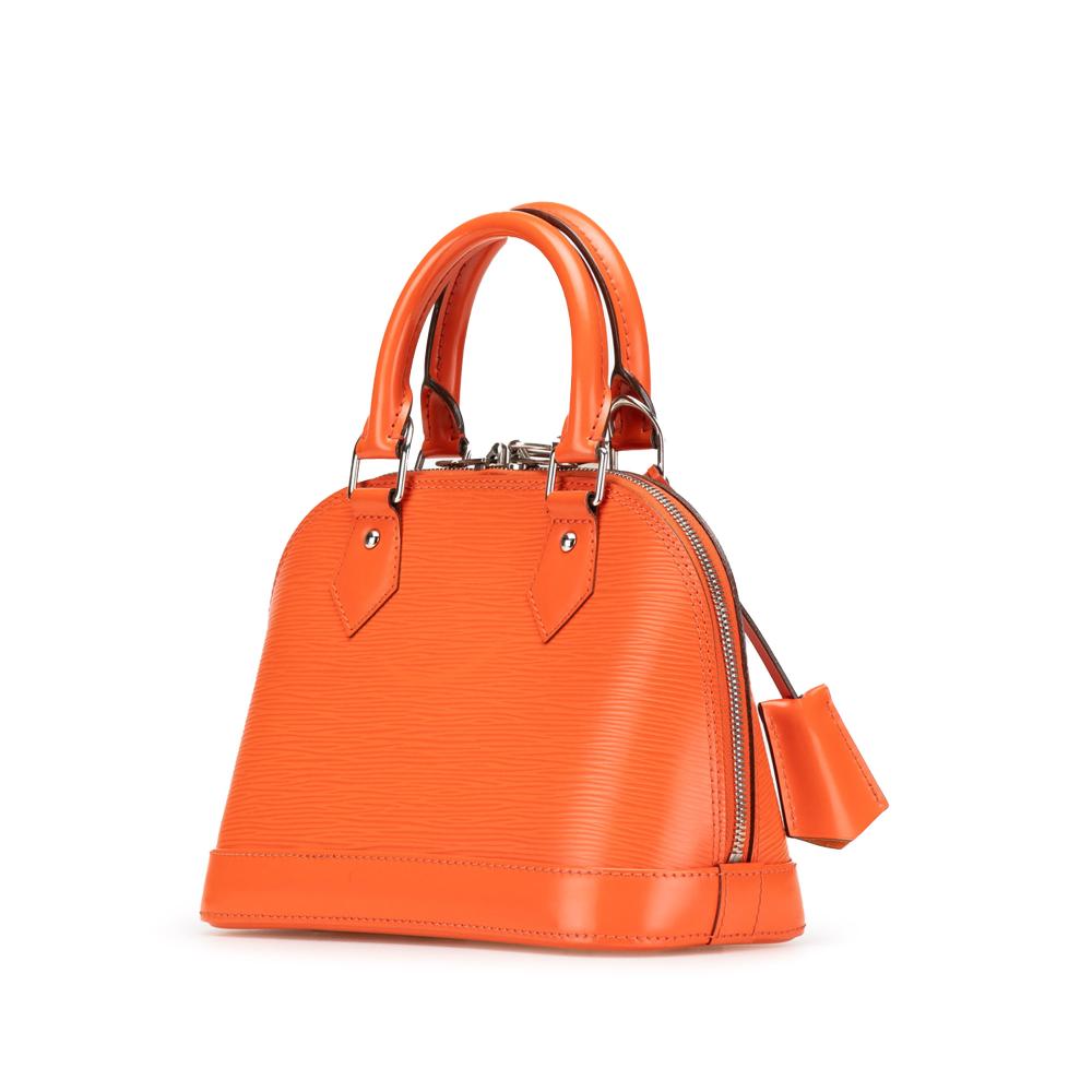Louis Vuitton B Louis Vuitton Orange Dark Orange Epi Leather Leather Epi Alma BB France