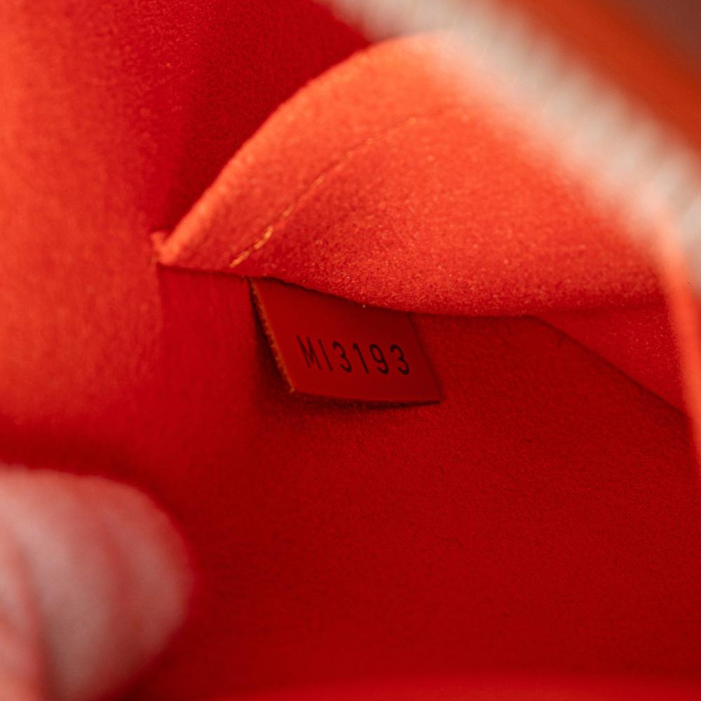 Louis Vuitton B Louis Vuitton Orange Dark Orange Epi Leather Leather Epi Alma BB France